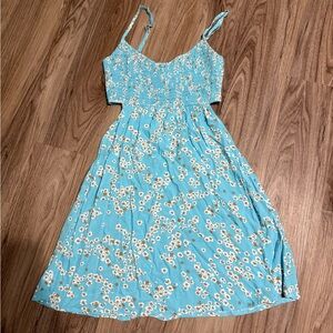 Roxy Light Blue Floral Dress